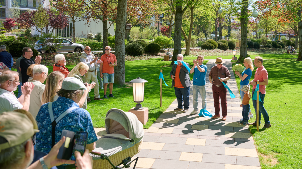 Historischer Zickzackweg im ALEA PARK feierlich eröffnet